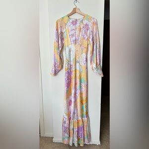 ASOS floral maxi dress